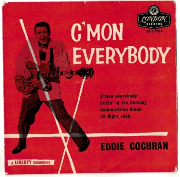 Eddie Cochran C´mon everybody. EP