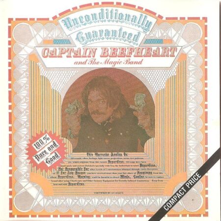 CD Captain Beefheart. Unconditionally Guaranted