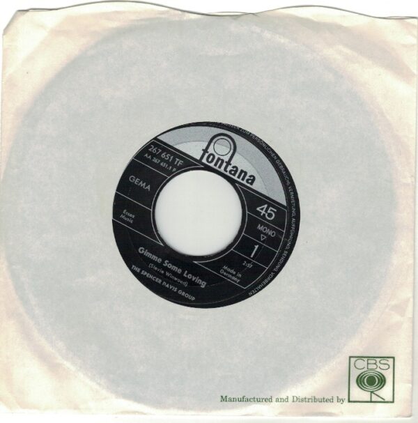 The Spencer Davis Group. Gimme some lovin´