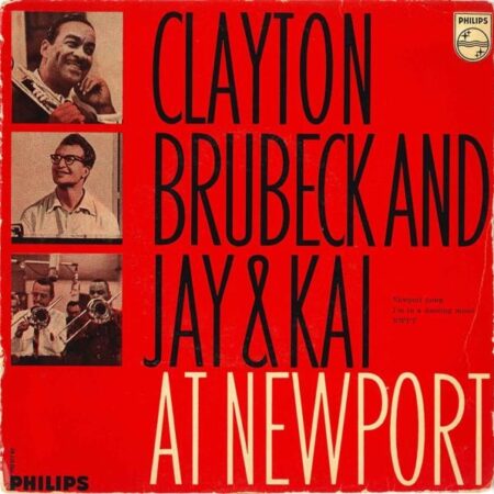 Clayton, Brubeck and Jay and Kai at Newport