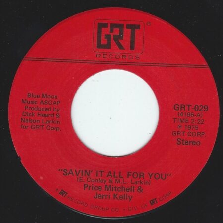Price Mitchell & Jerri Kelly. Savin´ it all for you