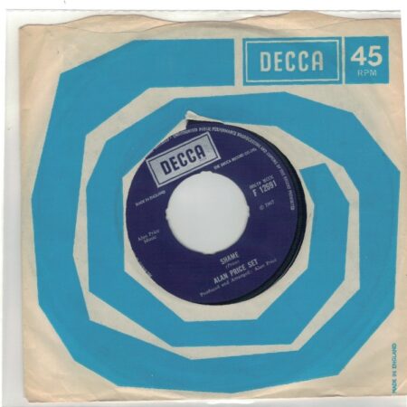 Alan Price set. Shame/Don´t do that agaion