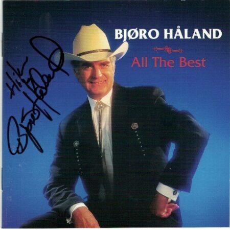 CD Björo Håland. All the best. Signerad