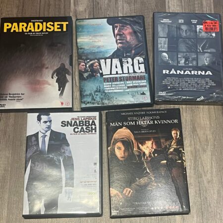 DVD-paket 5, Svenska filmer