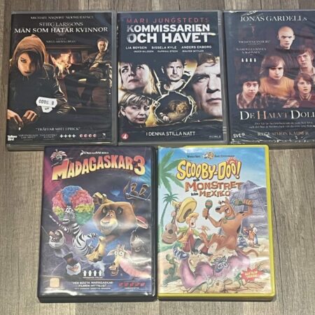 DVD-paket 6, Tre vuxen, två barn