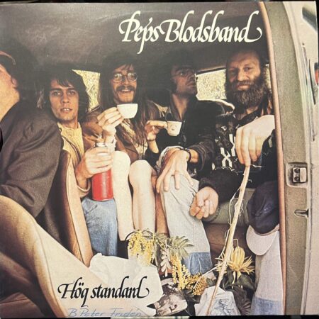 LP Peps Blodsband. Hög standard